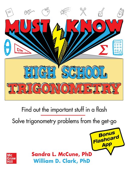 Title details for Must Know High School Trigonometry by Sandra Luna McCune - Available
